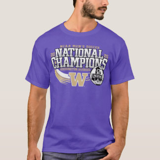 T-shirt Washington Huskies National Champs 2025 Mens Socce