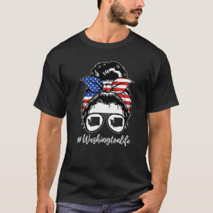 T-shirt Washington Life États-Unis
