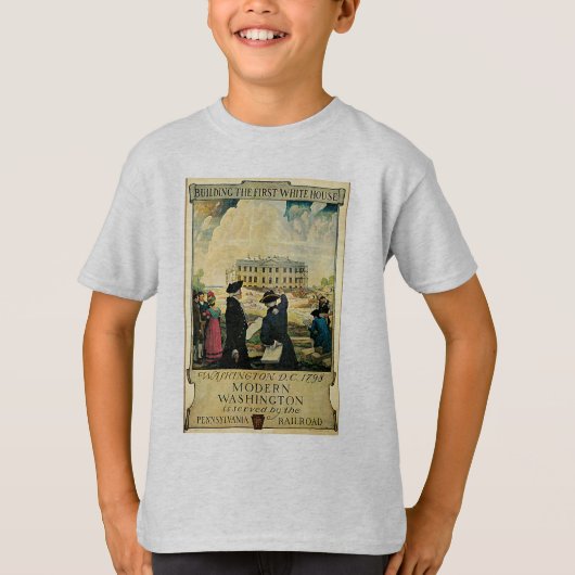T-shirt Washington moderne (Devant)