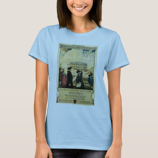 T-shirt Washington moderne (Devant)