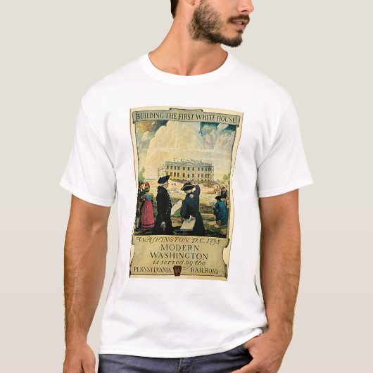 T-shirt Washington moderne (Devant)