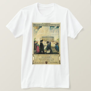 T-shirt Washington moderne