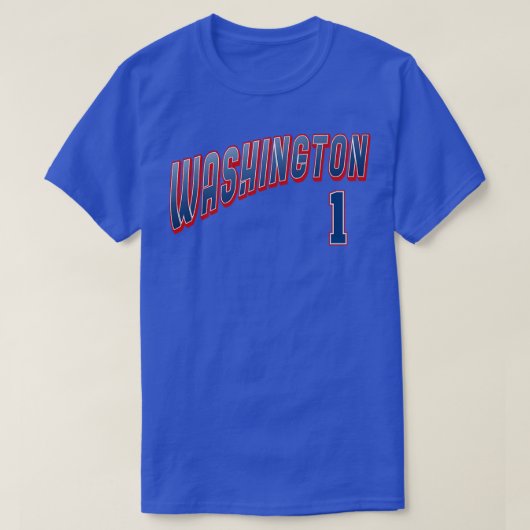 T-shirt Washington Numéro 1 1 (Design devant)