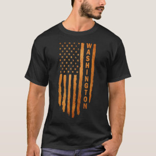 T-shirt Washington Rustic Right To Bear Arms Second Amende