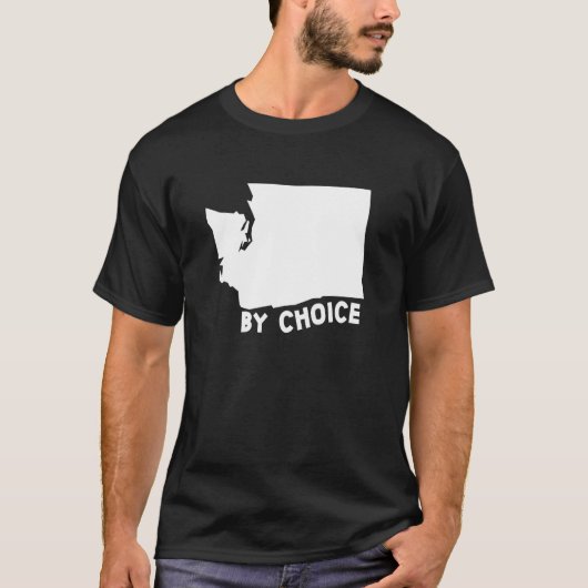 T-shirt Washington State Us Home Map Par Choix (Devant)