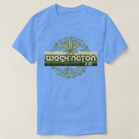 T-shirt Washington THC Green (Design devant)