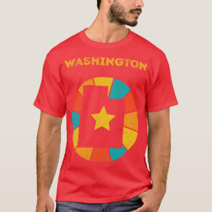 T-shirt Washington Utah Souvenir Vintage désorganisé 1