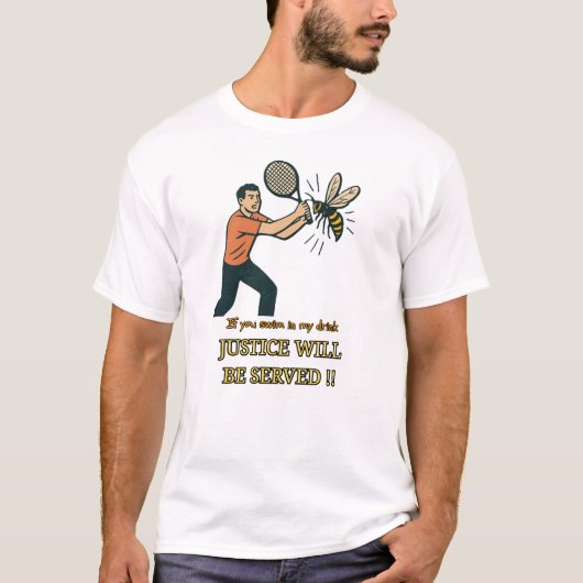 T-shirt wasp justice (Devant)