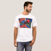 T-shirt Wassily Kandinsky Franz Marc Blue Rider Peinture (Devant entier)