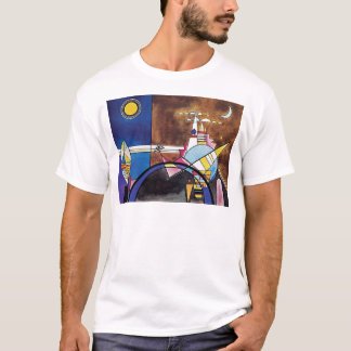 T-shirt Wassily Kandinsky - Grande Porte De Kiev Abstrait