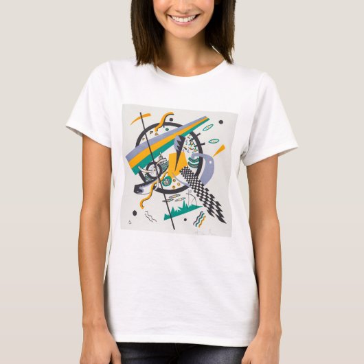 T-shirt Wassily Kandinsky Petits mondes IV (Devant)