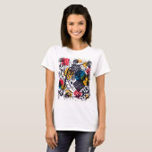 T-shirt Wassily Kandinsky - Petits Mondes V Art Abstrait (Devant entier)