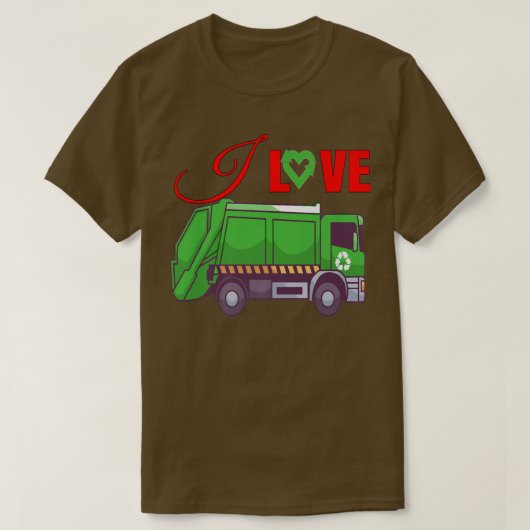 T-shirt Waste Hauler Workers (Design devant)