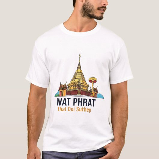 T-shirt Wat Phrat (Devant)