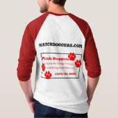 T-shirt WatchDoggers.com (Dos)