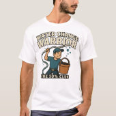 T-shirt Water Change Warrior - Le Club 50% | Pêcheur2 (Devant)