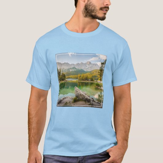 T-shirt Water | Dachstein Mountains Lake Germany (Devant)