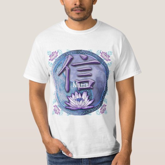 T-shirt Water Lotus Trust (Devant)