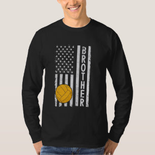 T-shirt Water Polo Brother US Drapeau Water Polo Player Br