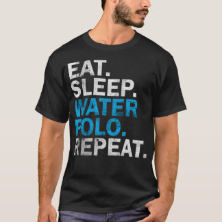 T-shirt Water Polo Player Water Polo Vêtements Mangez Slee