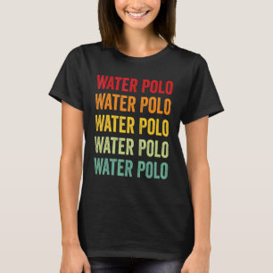 T-shirt Water-polo Water-polo Passionné Conception Arc-en-