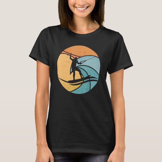 T-shirt Water Ski Water Sport Waterskiing Water Skiing (Devant)