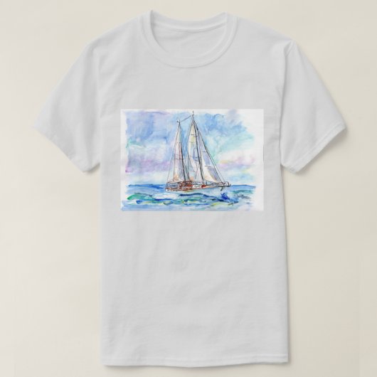 T-shirt Watercolor (Design devant)