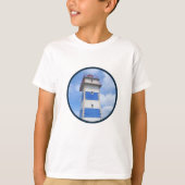 T-shirt Watercolor lighthouse (Devant)