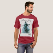 T-shirt Watercolor Statue of Liberty Tee (Devant entier)