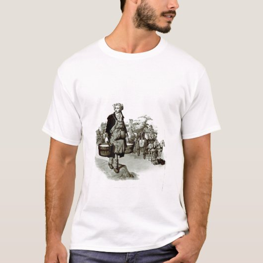 T-shirt Waterman à un stand d'entraîneur, 1805 (Devant)