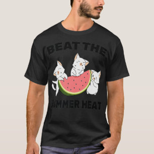 T-shirt Watermelon - Beat The Summer Heat - Chat - Kitten