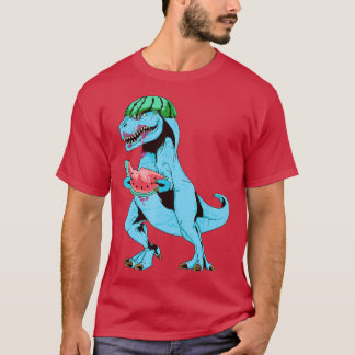 T-shirt Watermelon Dinosaur One in a Melon Rex Summer Fru