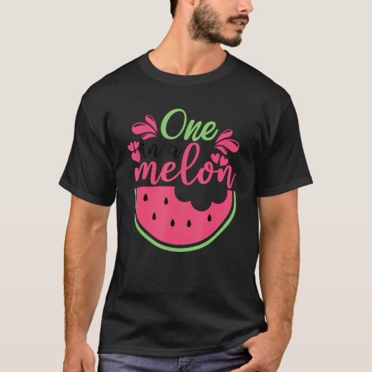 T-shirt Watermelon Été Un Dans Un Melon Fruit Cool Été (Devant)