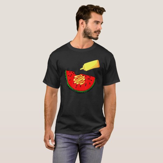 T-shirt Watermelon Mustard Challenge Tik 2 (Devant entier)