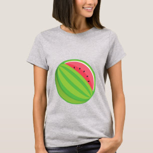 T-shirt Watermelon Pregancy Belly Drôle