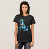 T-shirt Watermelon  rex Dinosaur Dino Fan Melon (Devant entier)