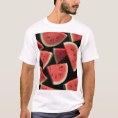T-shirt Watermelon Slice Aesthetic (Devant)