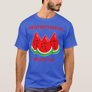 T-shirt Watermelon Warrior Sweet Summer Fruit Lover Vegan