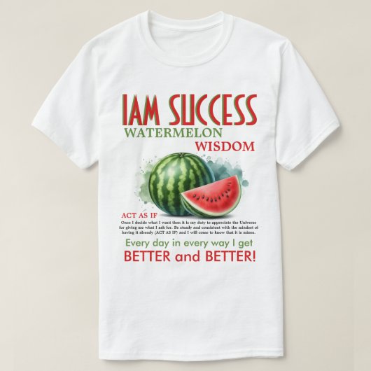 T-SHIRT WATERMELON WISDOM (Design devant)