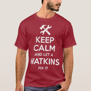 T-shirt WATKINS Funny Nom de famille Anniversaire Famille