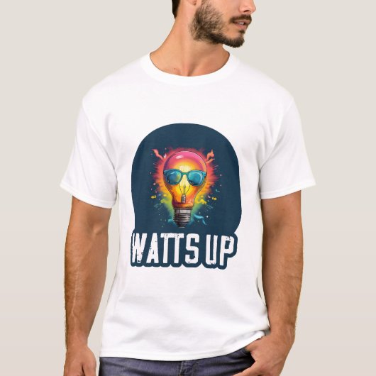 T-shirt Watts up (Devant)