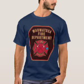 T-shirt Wauwatosa, WI Fire Department (Devant)