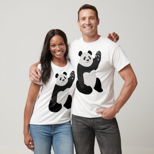 T-shirt Wave Panda (Unisexe)