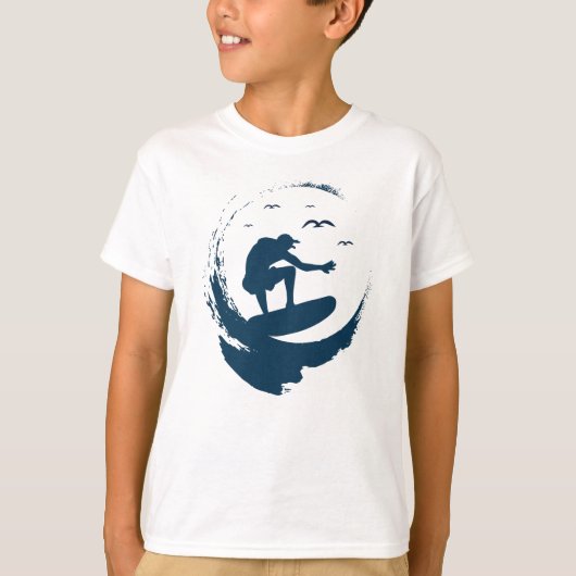 T-shirt Wave Rider (Devant)