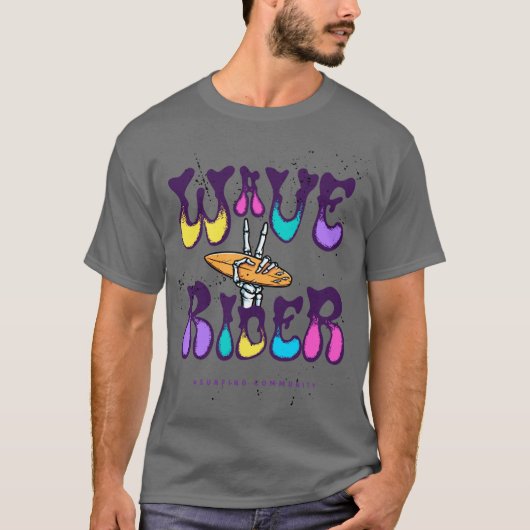 T-shirt Wave Rider (Devant)