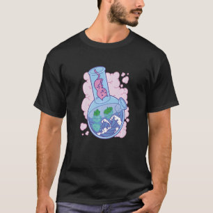 T-shirt Waves Bong joint Chat