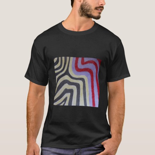 T-shirt Waves coloré (Devant)