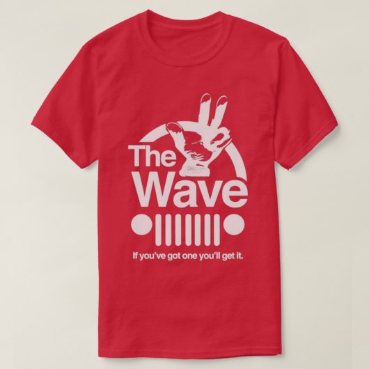 T-shirt WaveSecretCodeforOffRoadSUVD (Design devant)