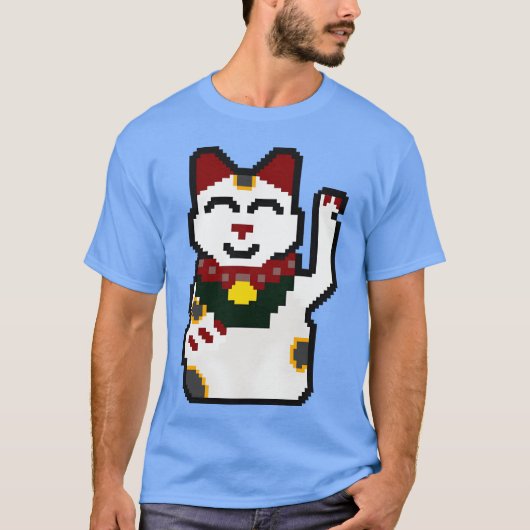T-shirt Waving Chat cadeau (Devant)