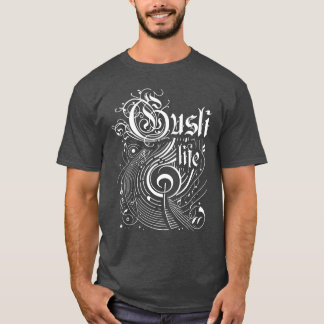 T-shirt Wavy Music Gusli Life